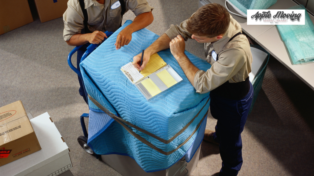 two persons listing on clipboard paper