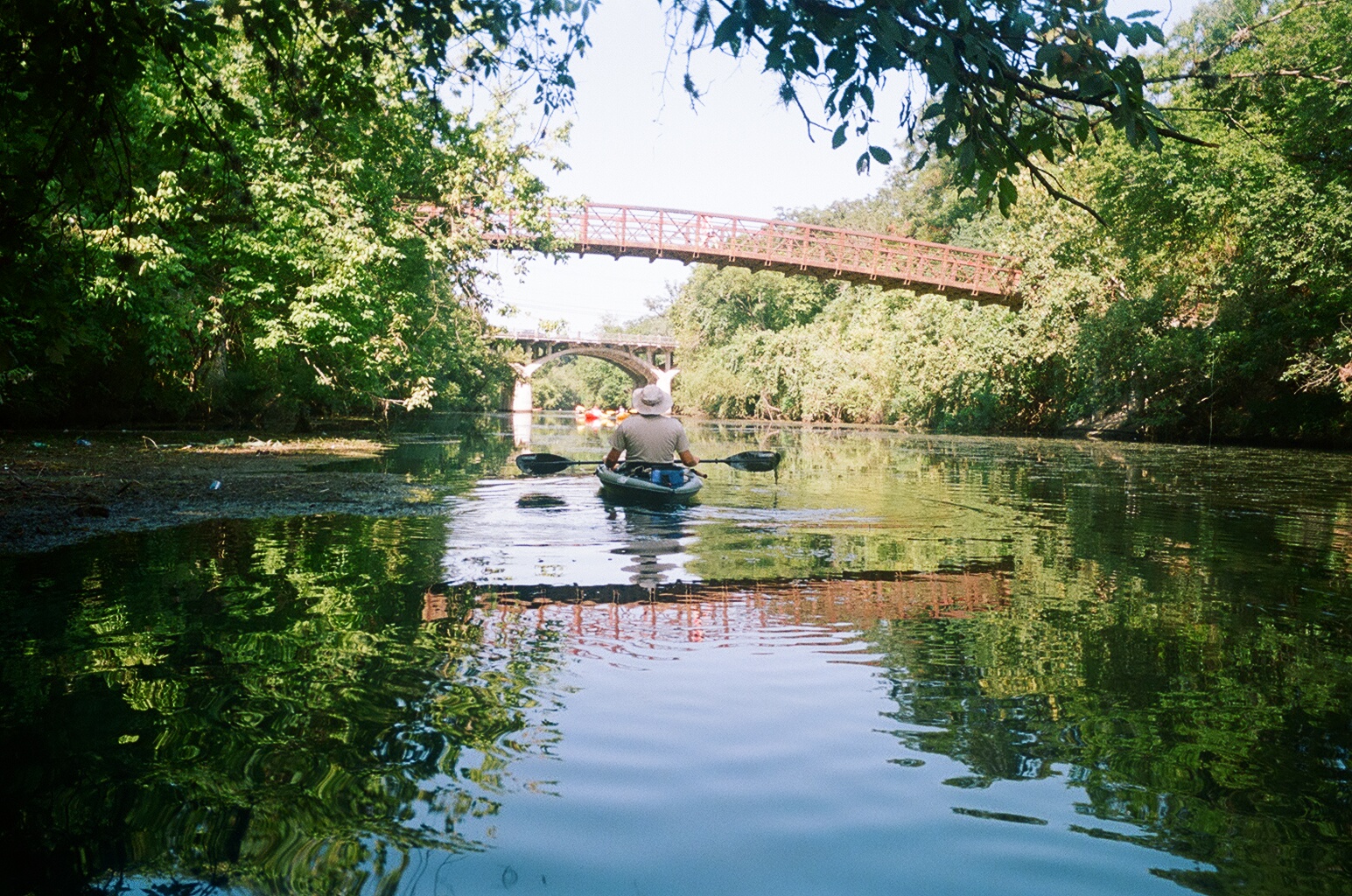 Lady Bird Lake, CBD/Photo by Tnkntx via flickr 